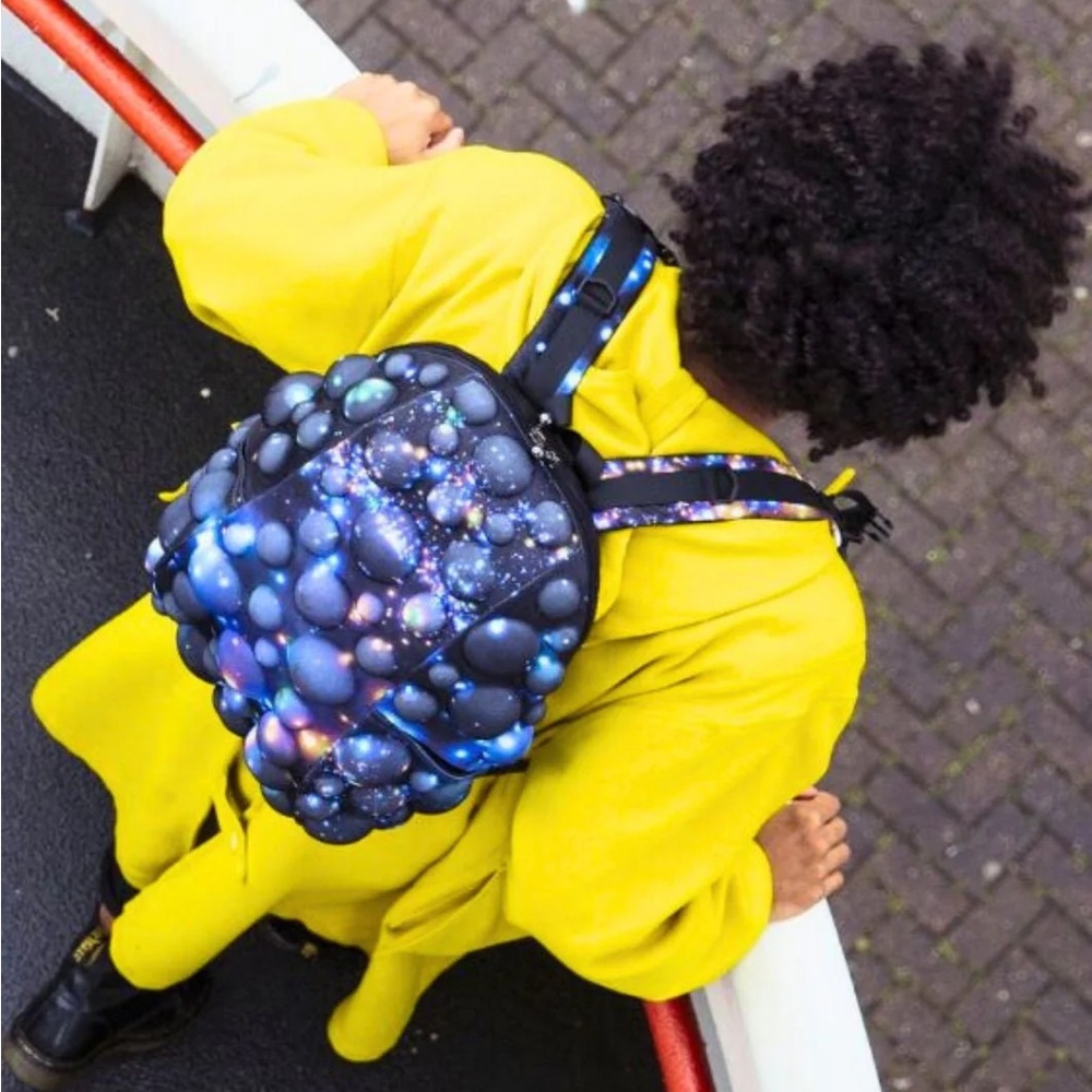 Warp Speed Galaxy Print Backpack